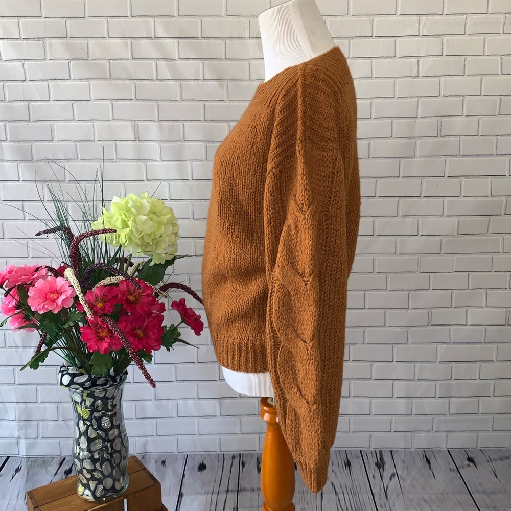 Madewell Cable-Sleeve Boatneck Sweater XXS - Picture 8 of 11